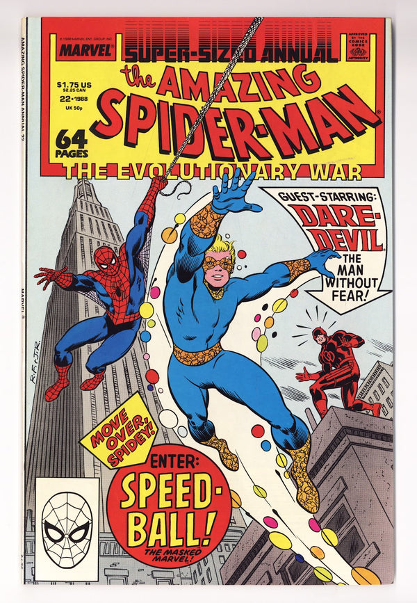 The Amazing Spider-Man Annual Vol 1 22 VF/NM (9.0) (1988)