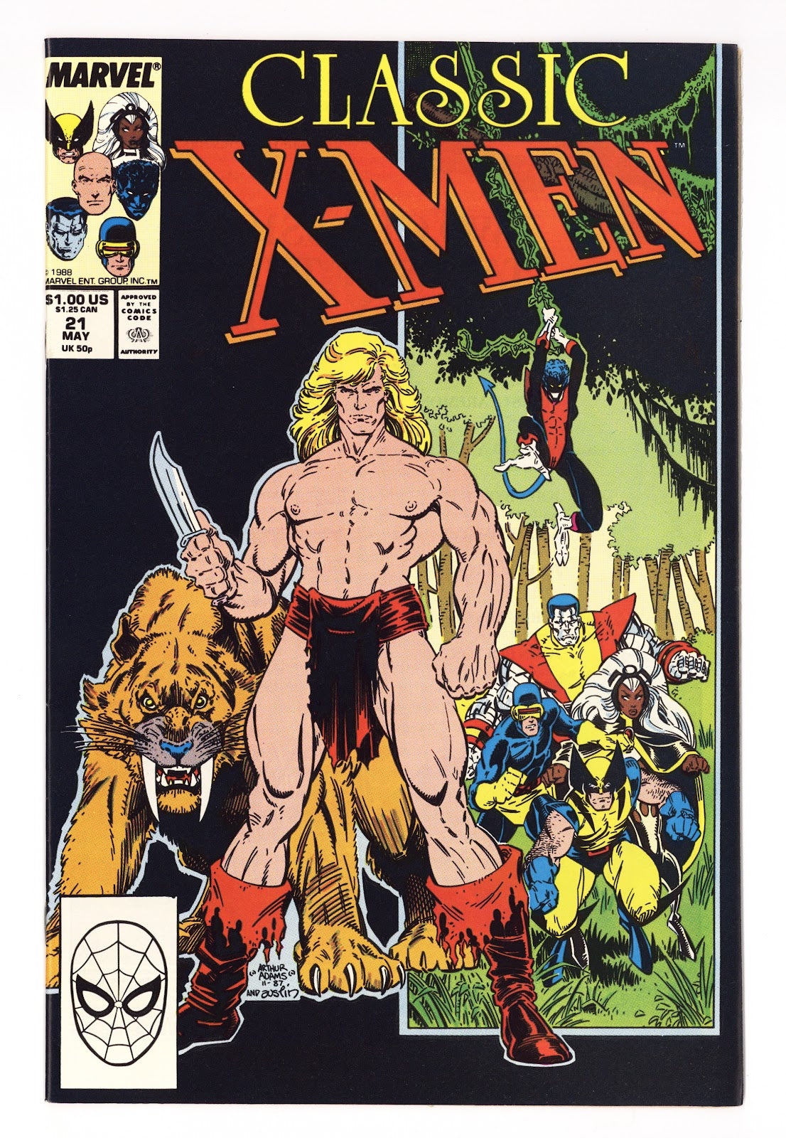 Classic X-Men 21 High Grade (1988) Direct 