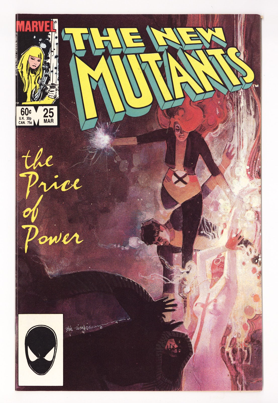 The New Mutants Vol 1 25 High Grade (1985) Direct 