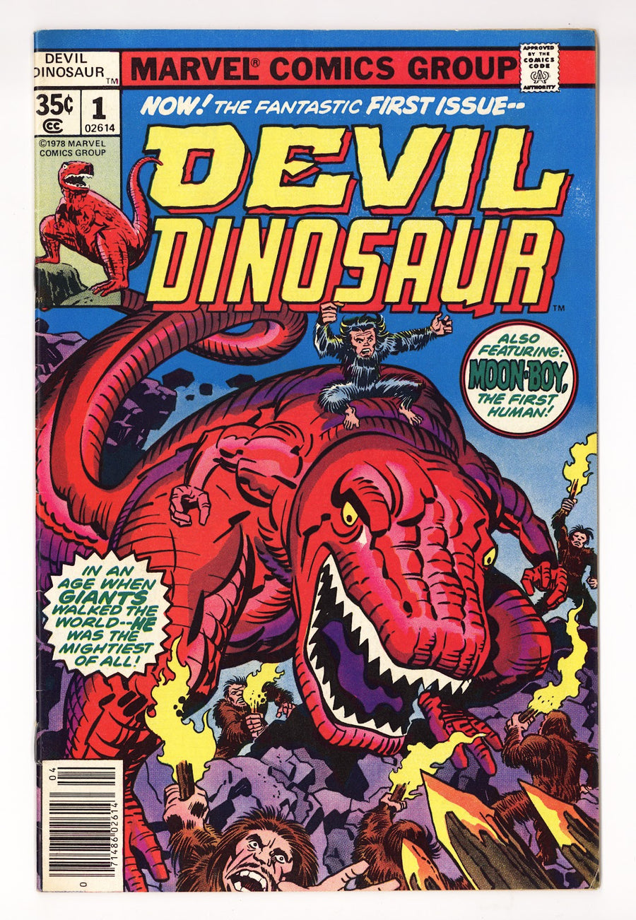 Devil Dinosaur Vol 1 1  VF- (7.5)   (1978)