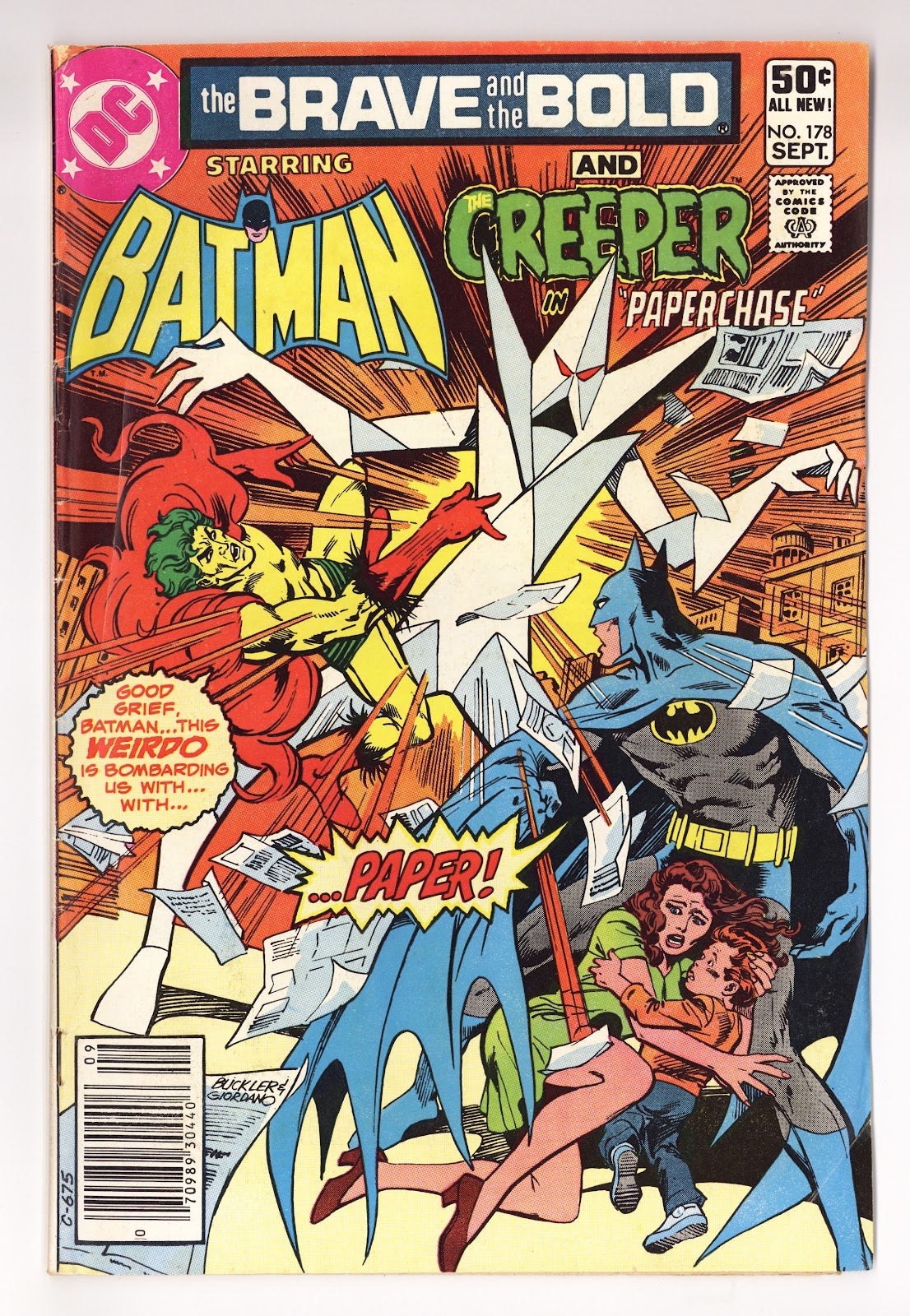 The Brave and the Bold Vol 1 178 Low Grade (1981) Newsstand 