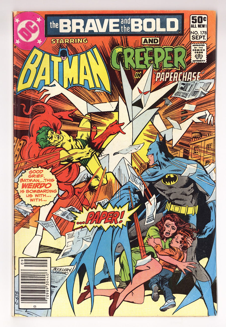 The Brave and the Bold Vol 1 178 Low Grade (1981) Newsstand 