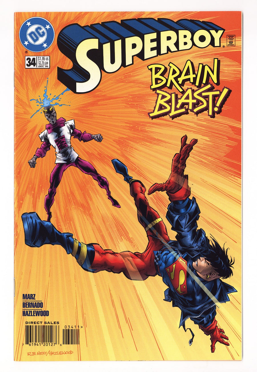 Superboy Vol 3 34  Mid Grade   (1996)