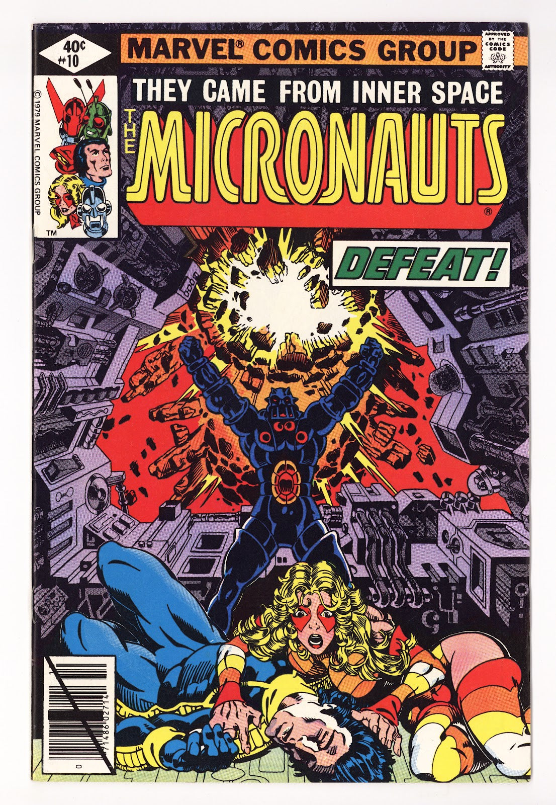 Micronauts Vol 1 10  High Grade   (1979)     