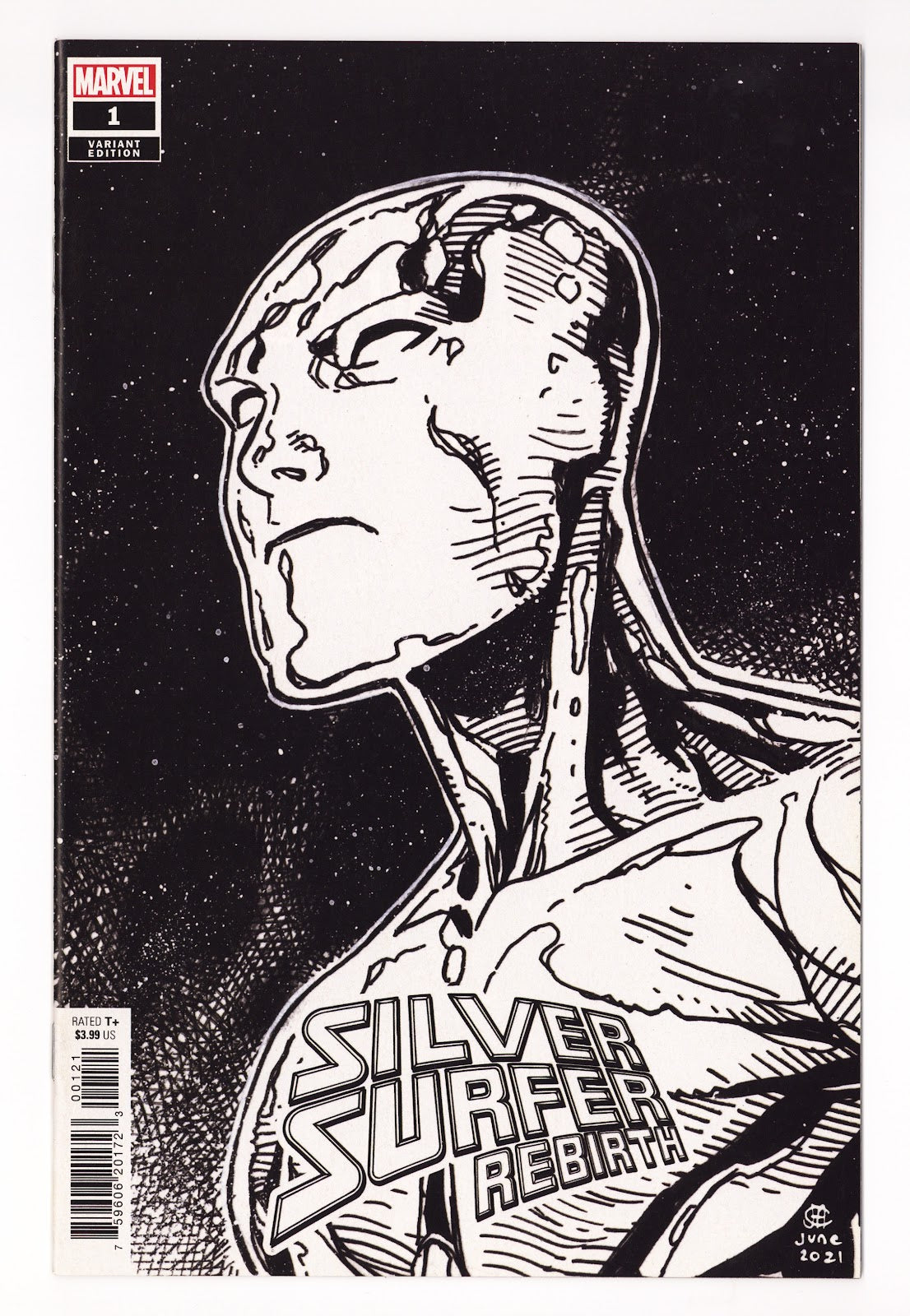 Silver Surfer Rebirth 1 High Grade (2022) Cheung Variant 