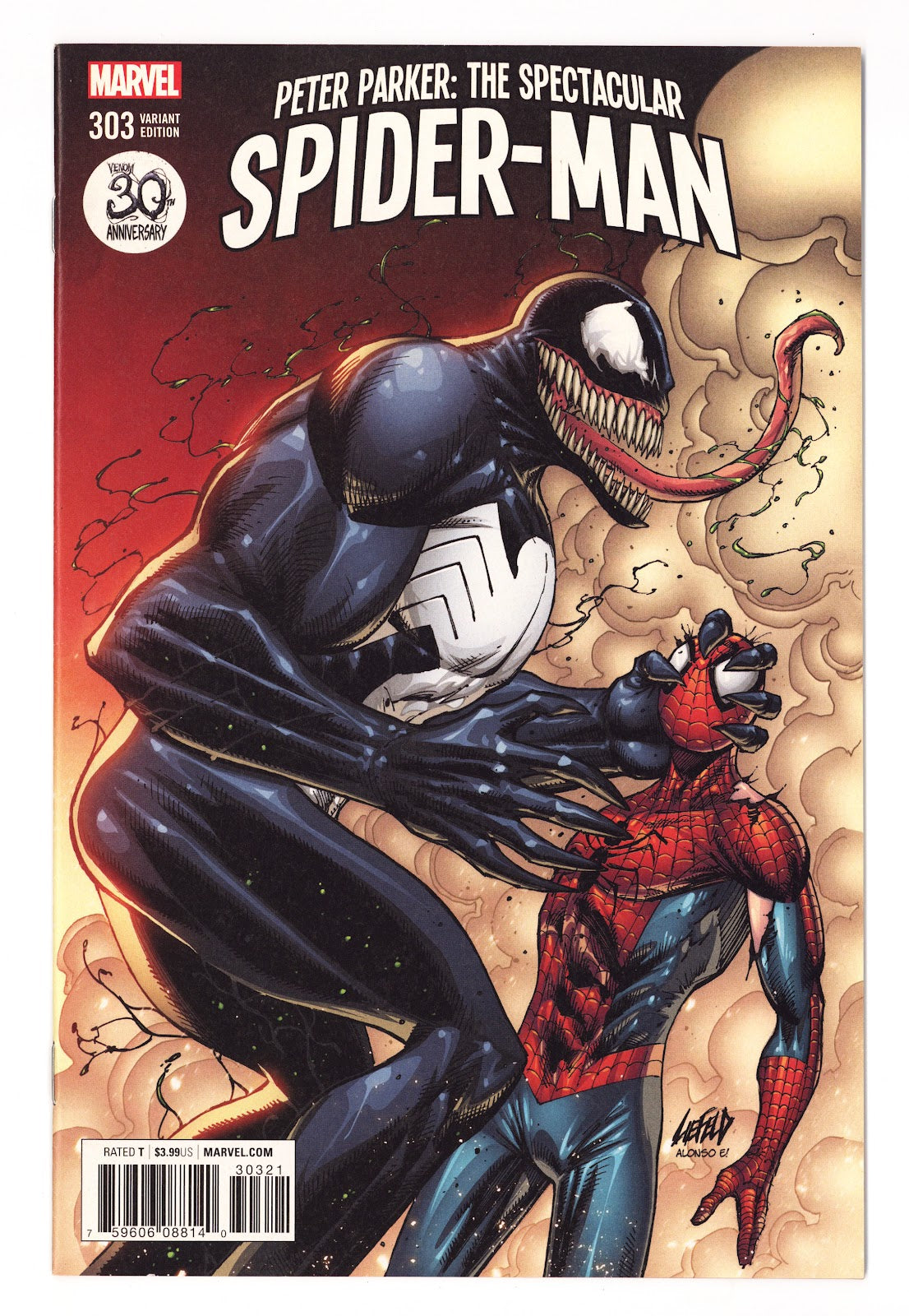 Peter Parker: The Spectacular Spider-Man   303  High Grade   (2018) Liefeld   Variant