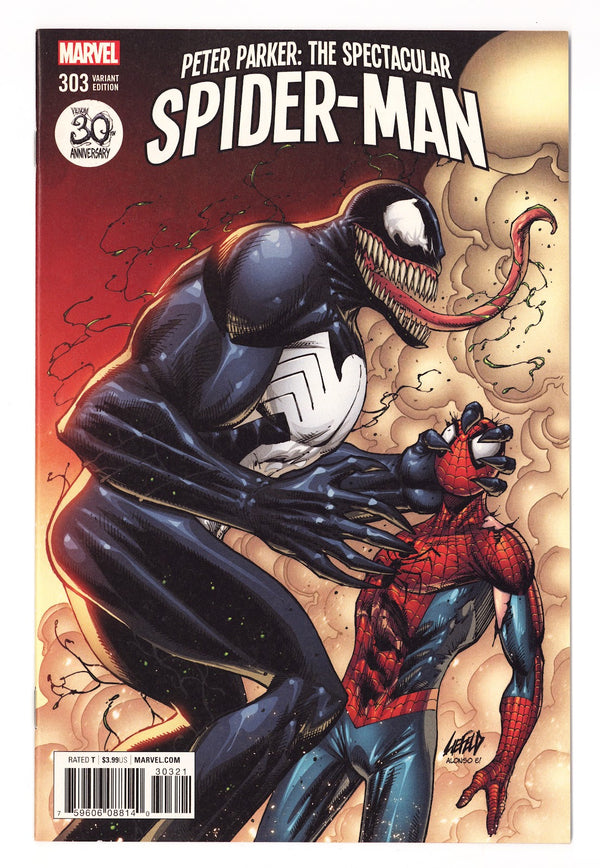 Peter Parker: The Spectacular Spider-Man   303  High Grade   (2018) Liefeld   Variant