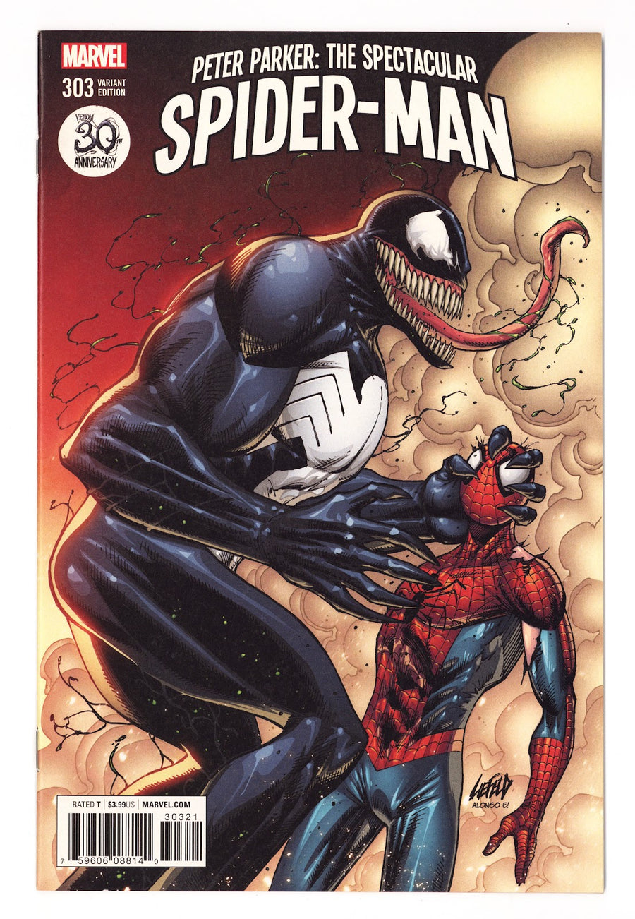 Peter Parker: The Spectacular Spider-Man   303  High Grade   (2018) Liefeld   Variant