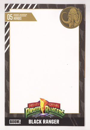 Mighty Morphin Power Rangers #5 (2026) Sketch Blank Variant