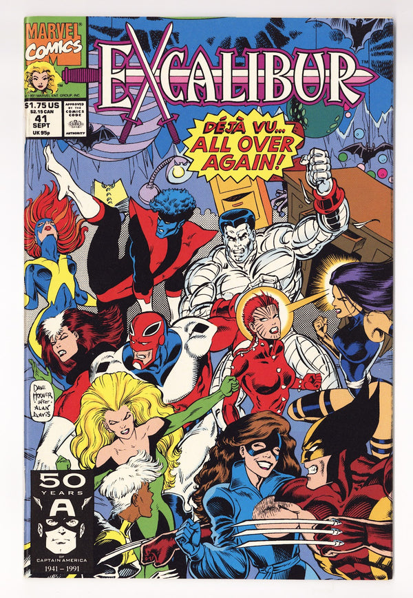 Excalibur Vol 1 41  High Grade   (1991)