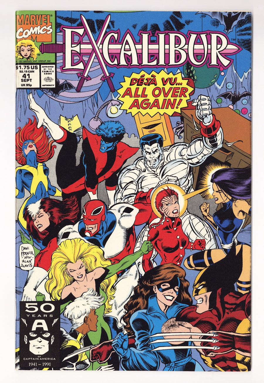 Excalibur Vol 1 41  High Grade   (1991)     