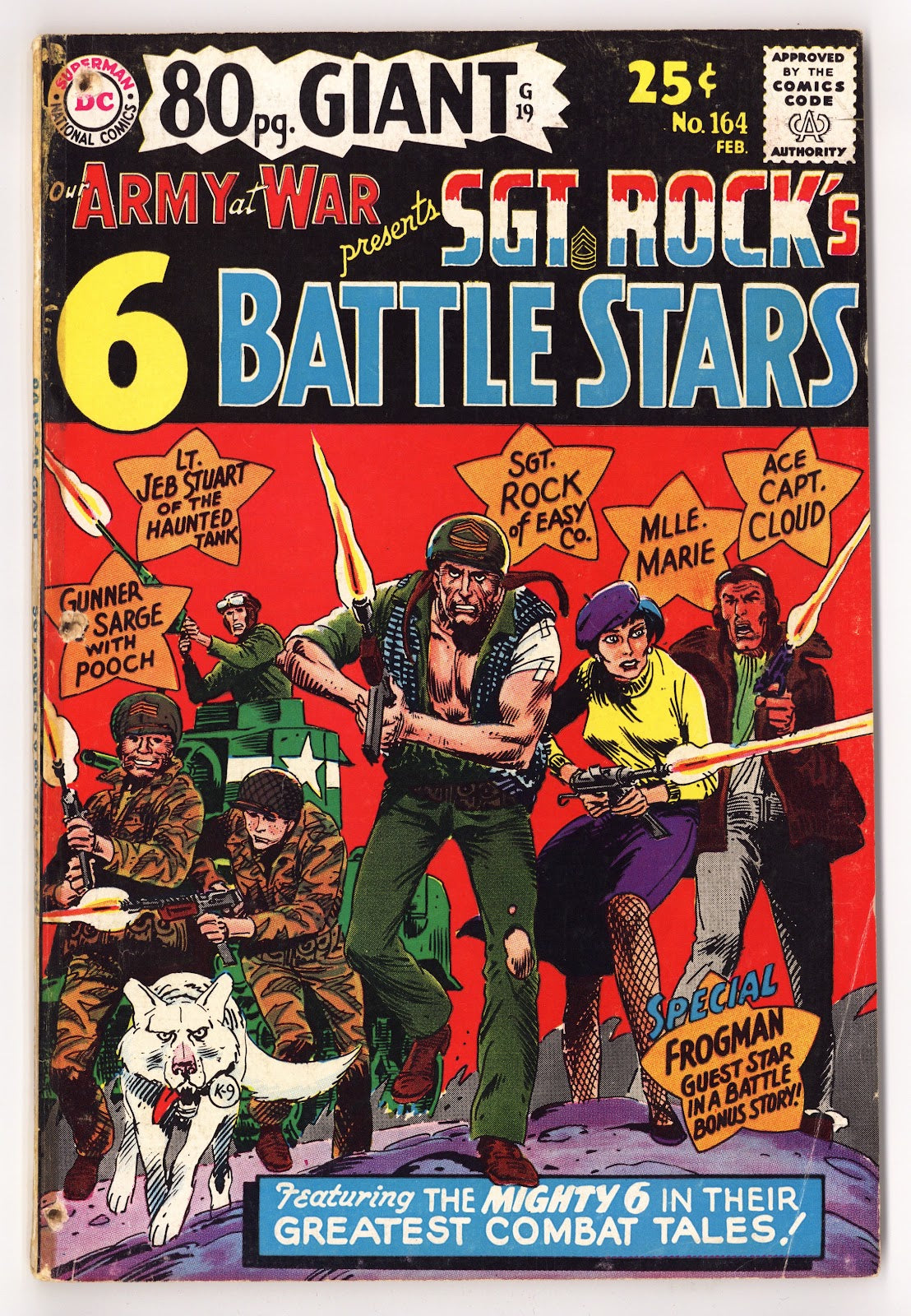 Our Army at War Vol 1 164  GD/VG (3.0)   (1966)