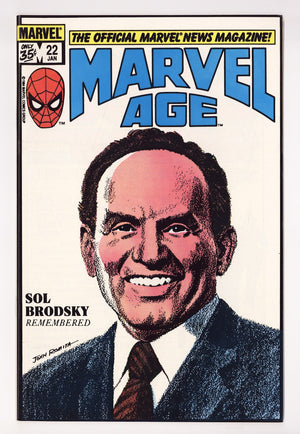 Marvel Age 22 High Grade (1985)
