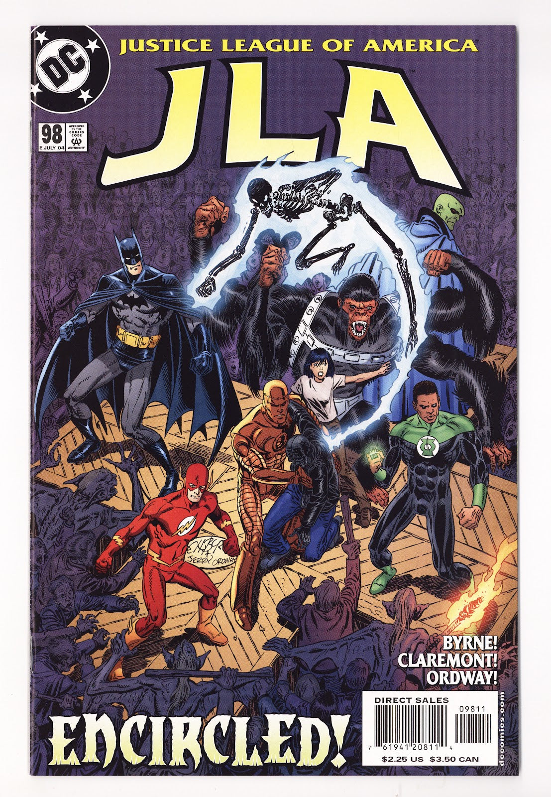 JLA 98 High Grade (2004) Direct Sales 