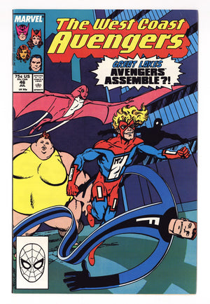 West Coast Avengers Vol 2 46 Mid Grade (1989)