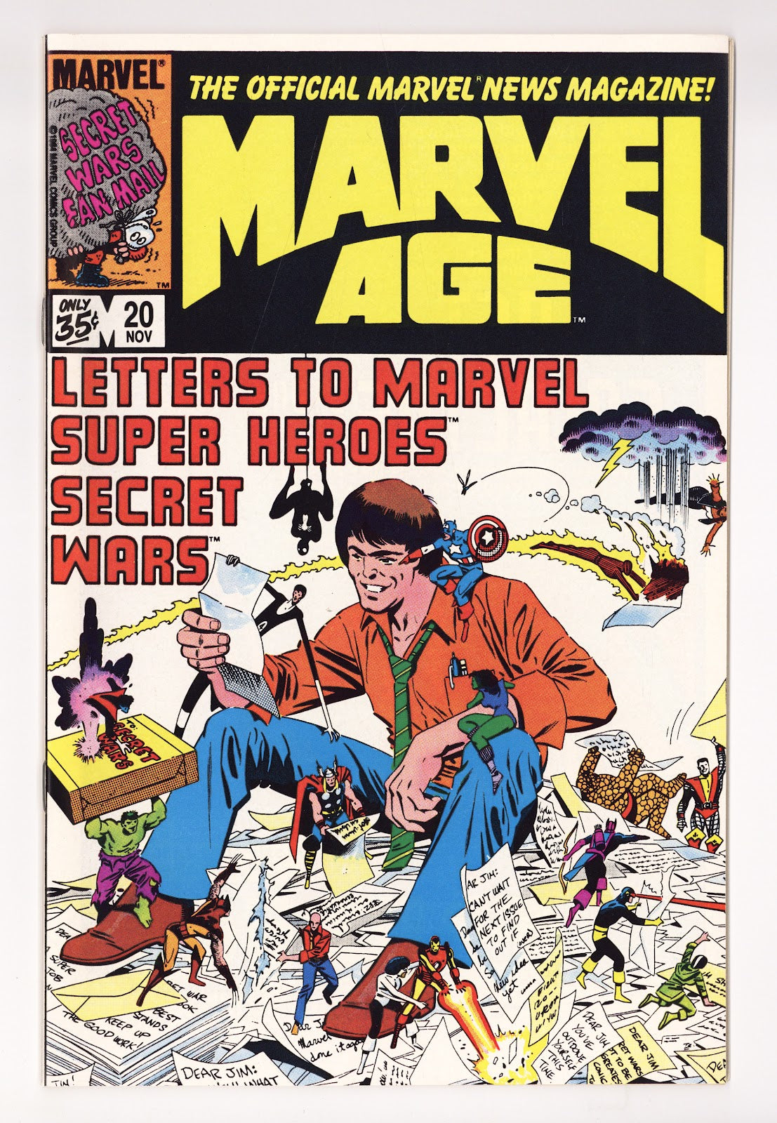 Marvel Age 20 High Grade (1984) 