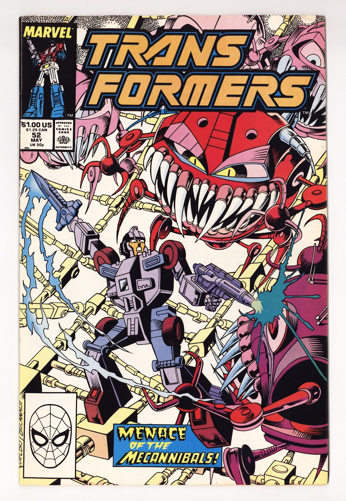 The Transformers Vol 1 52  VF (8.0)   (1989)     