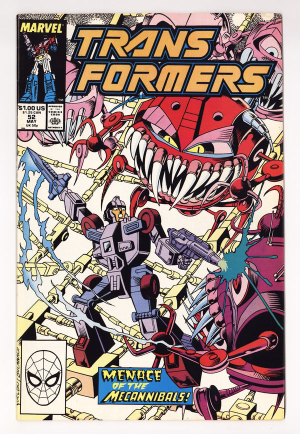 The Transformers Vol 1 52  VF (8.0)   (1989)