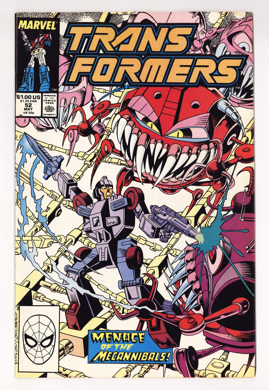The Transformers Vol 1 52  VF (8.0)   (1989)     