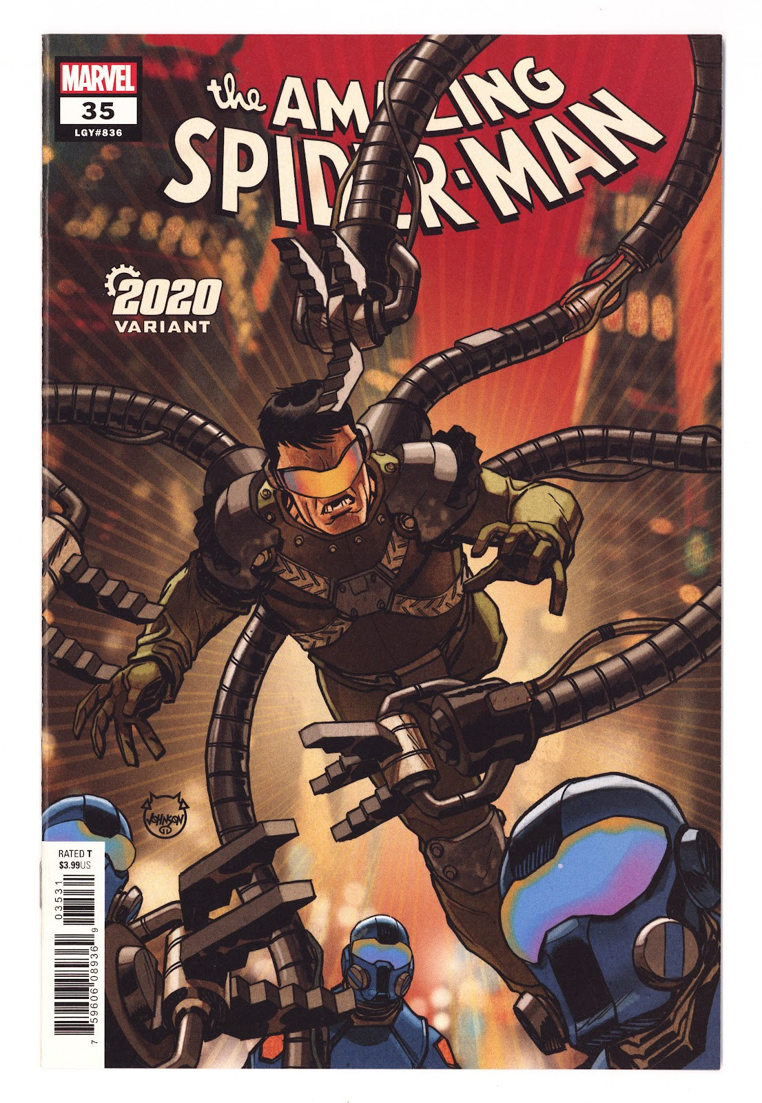Amazing Spider-Man Vol 5 35 (836) High Grade (2020) Johnson Variant 