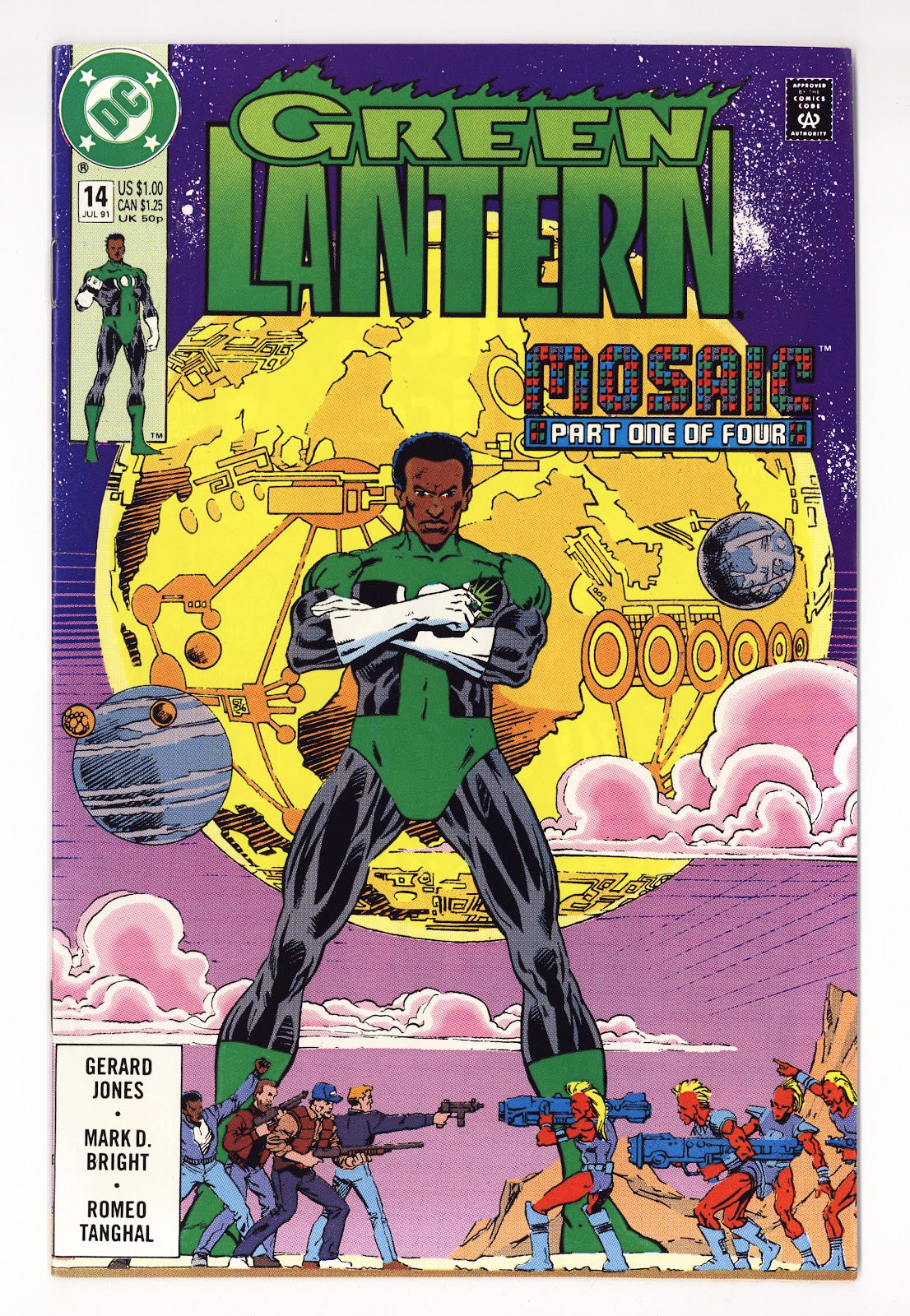 Green Lantern Vol 3 14  Mid Grade   (1991)