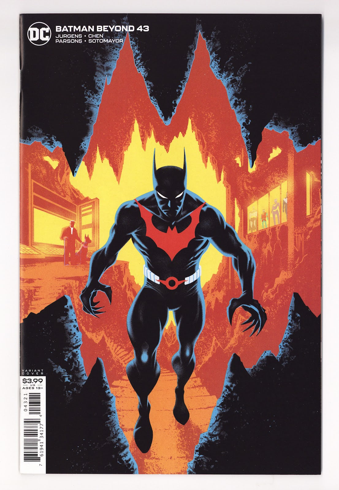 Batman Beyond Vol 6 43  High Grade   (2020) Manapul   Variant  