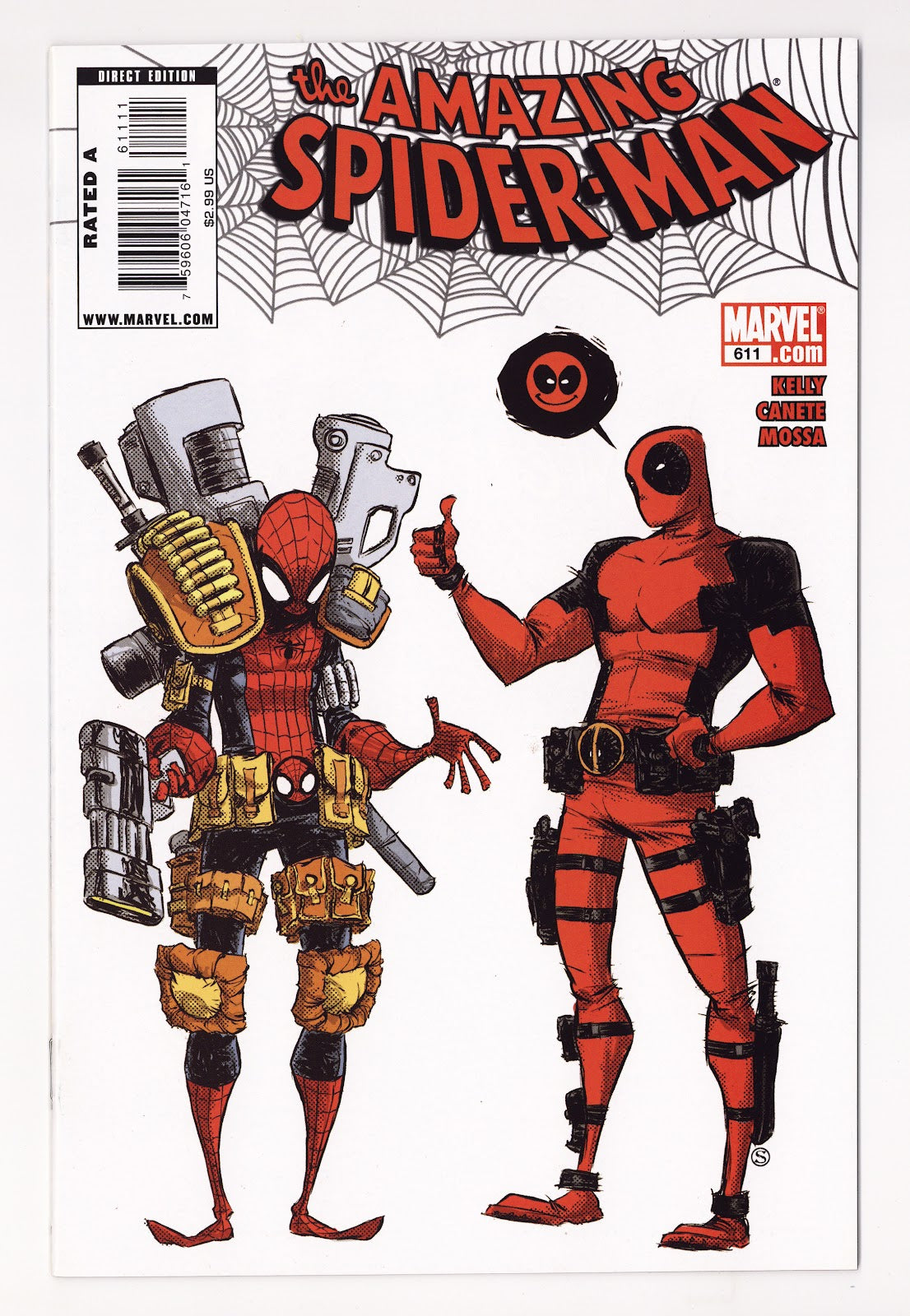 The Amazing Spider-Man Vol 2 611 VF+ (8.5) (2010) 