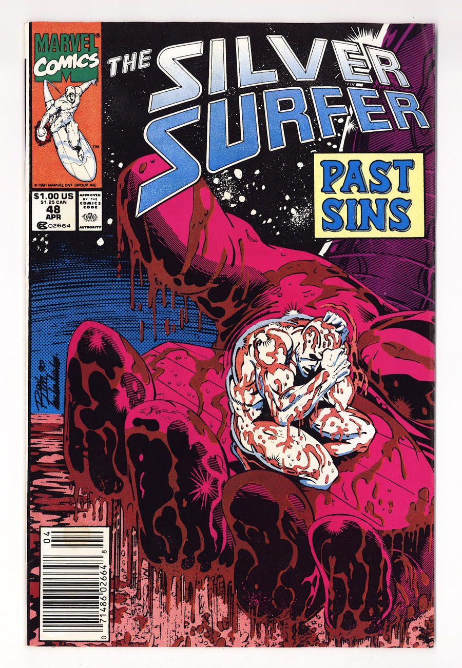 Silver Surfer Vol 3 48  Low Grade   (1991)   Newsstand