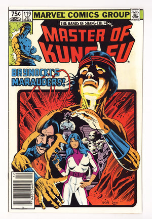 Master of Kung Fu Vol 1 119  Mid Grade   (1982)   Canadian Price Variant