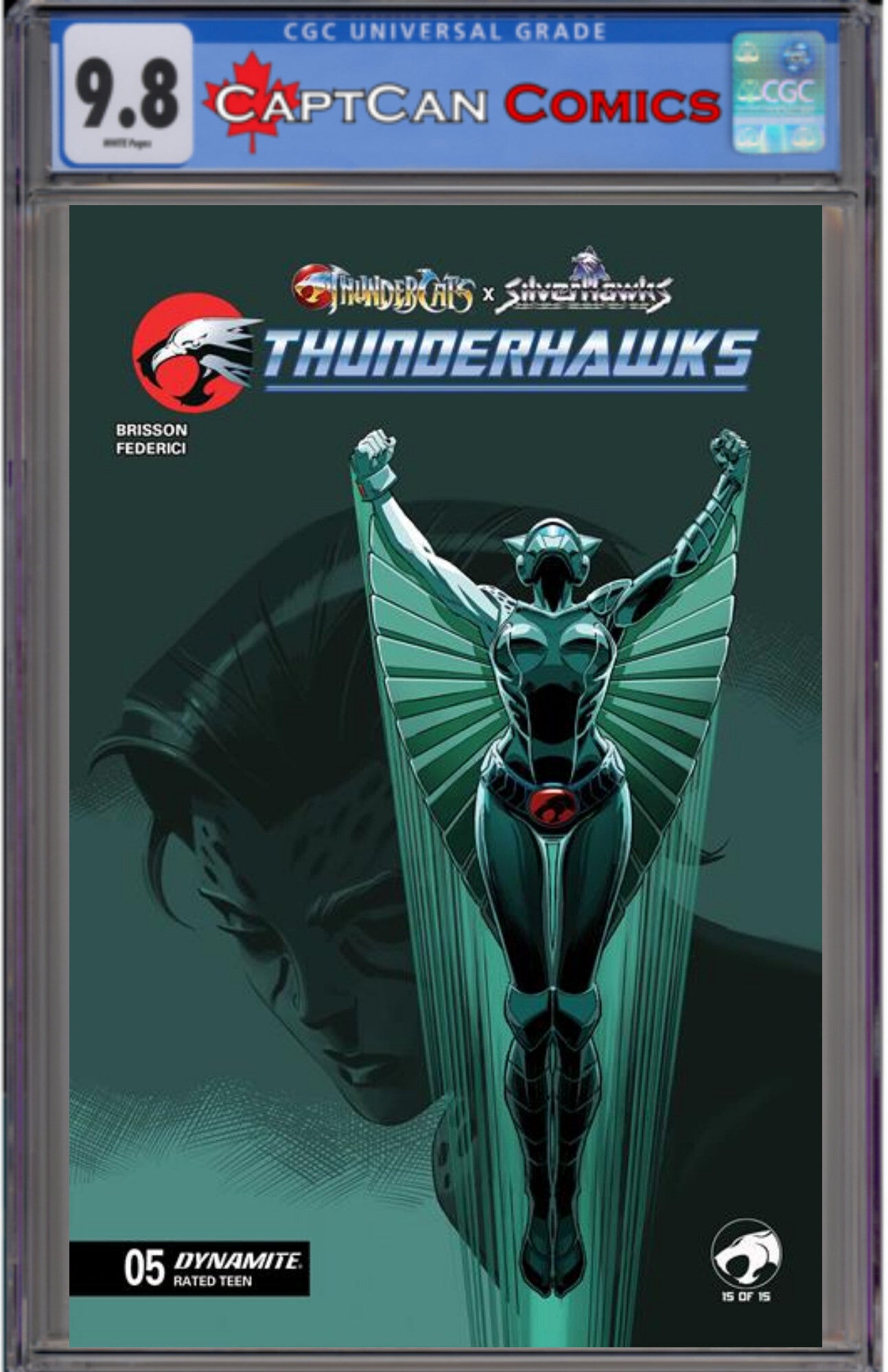 THUNDERCATS X SILVERHAWKS THUNDERHAWKS #5 CVR C MARCO FAILLA VAR