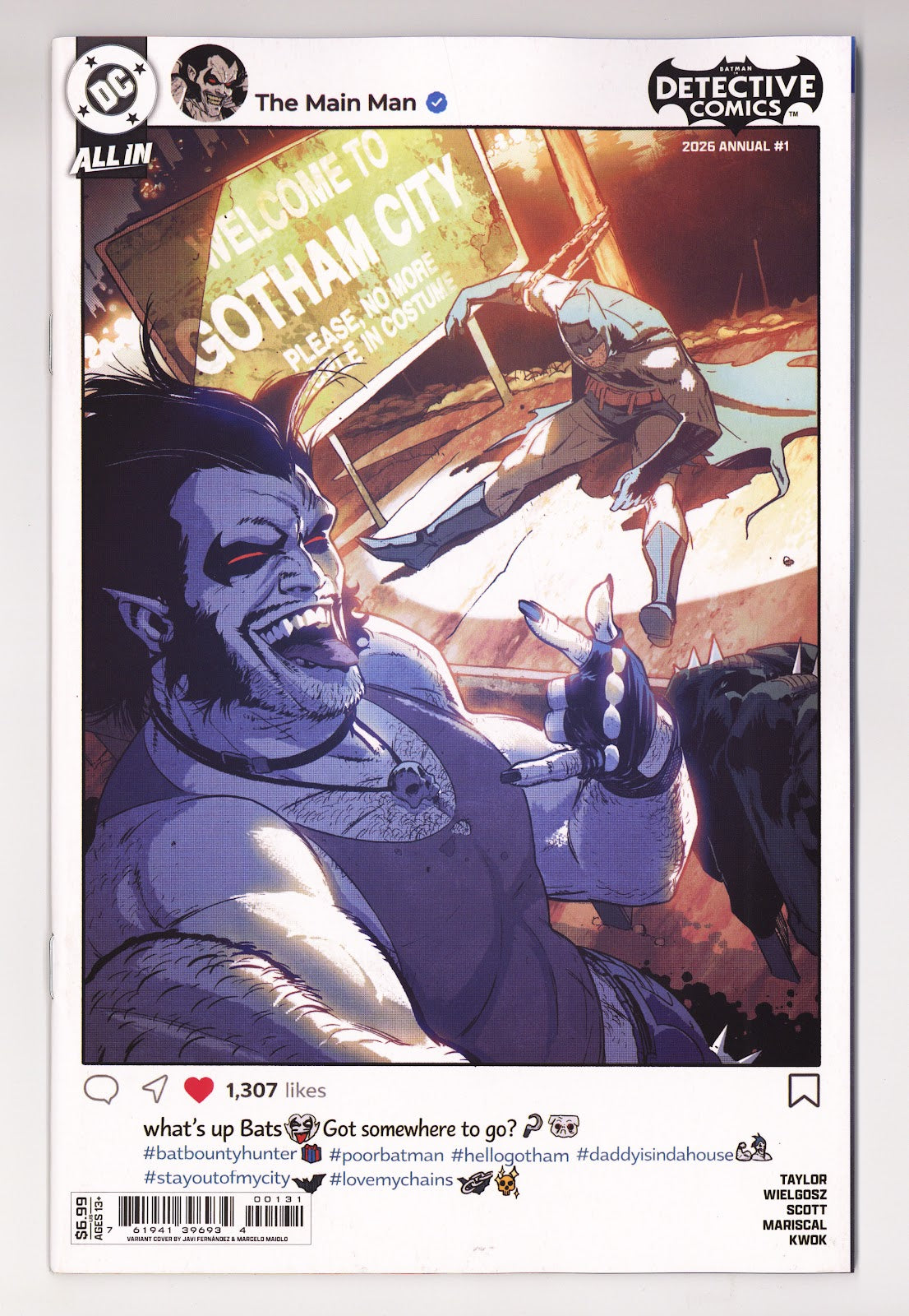 Detective Comics Annual Vol 3 1 Fernandez  Variant   (2026)