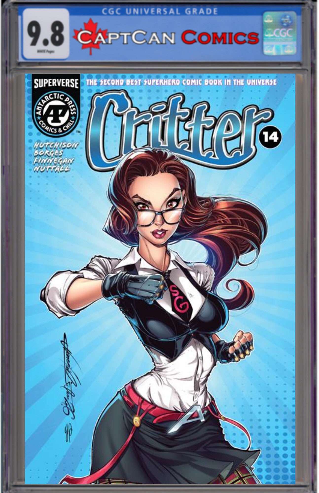 CRITTER #14 CVR B NARCELIO SOUSA YLENIA DI NAPOLI VAR
