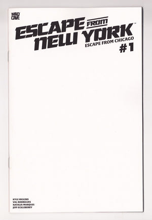 Escape From New York Escape From Chicago  1   Sketch Blank Variant   (2026)