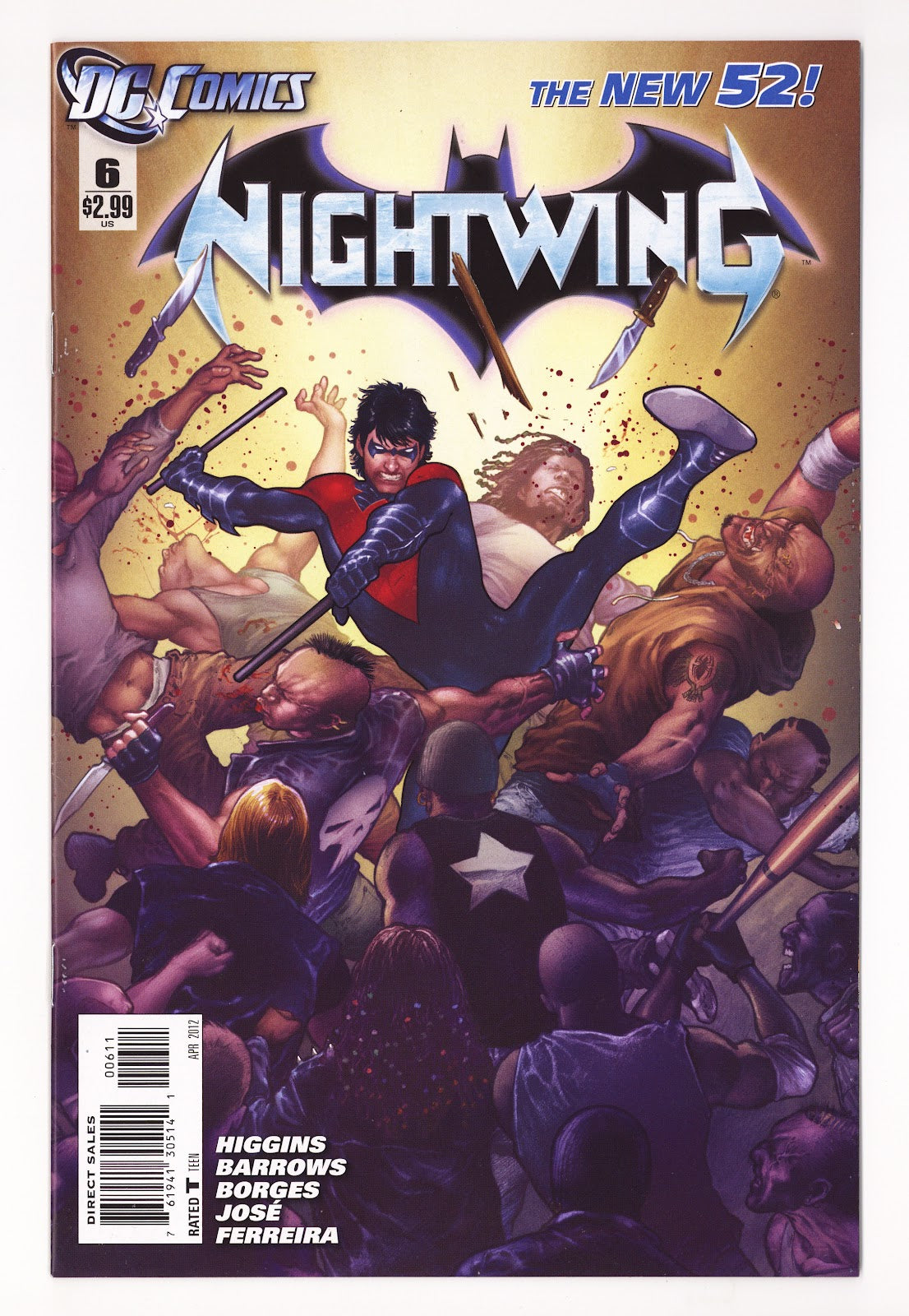 Nightwing Vol 3 6  Mid Grade   (2012)