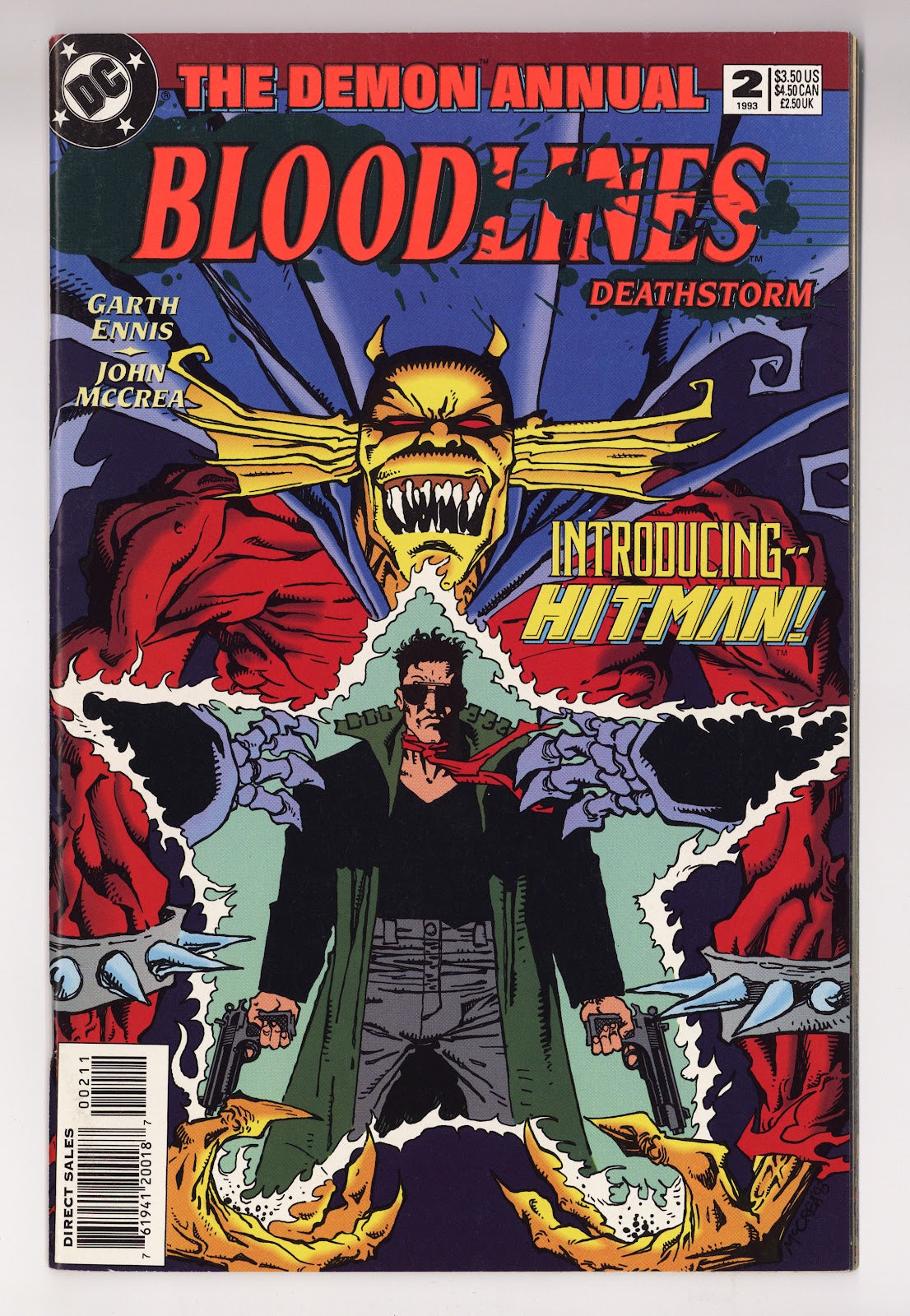 Demon Annual Vol 3 2  FN/VF (7.0)   (1993)     