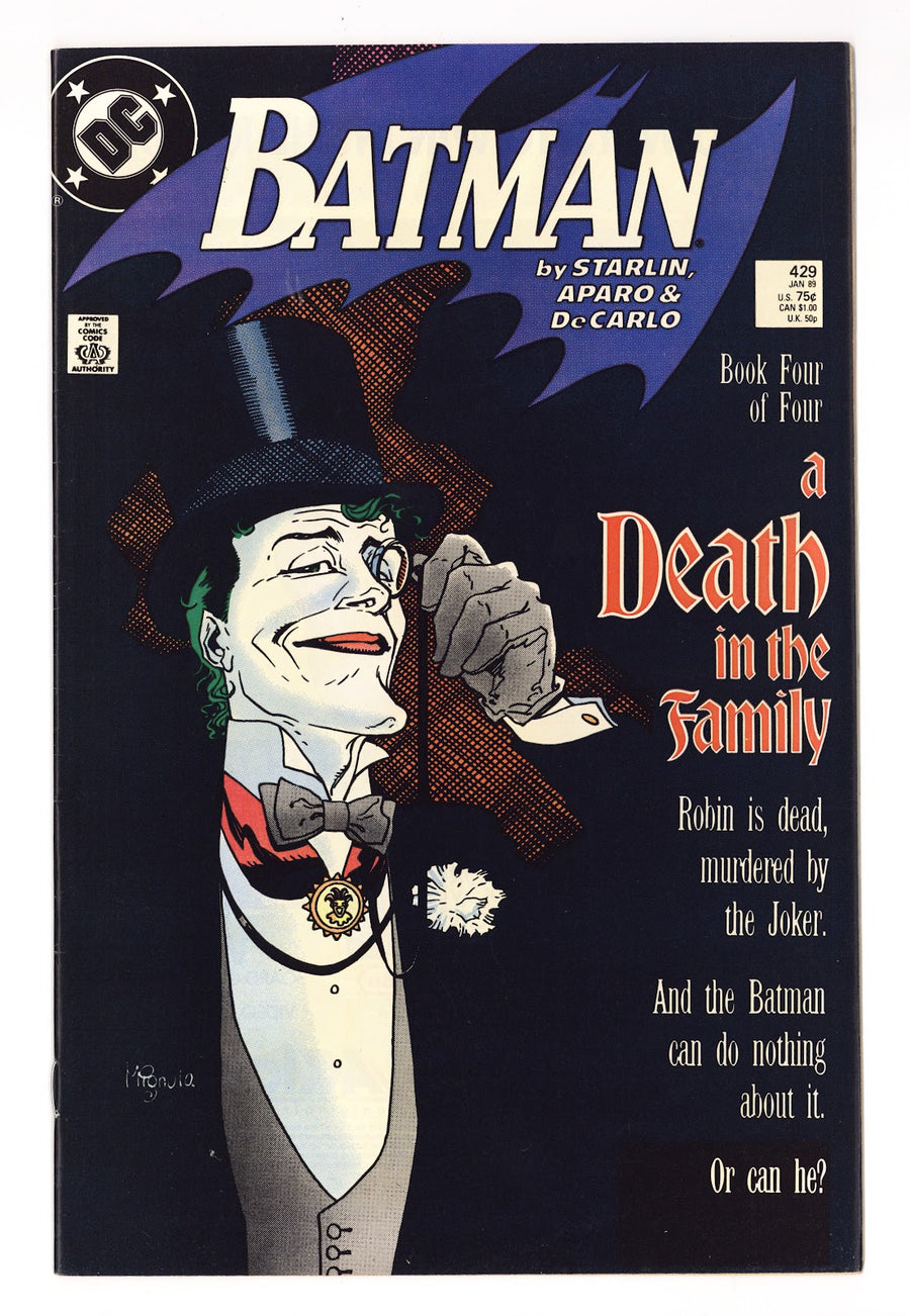Batman Vol 1 429  VF- (7.5)   (1989)     