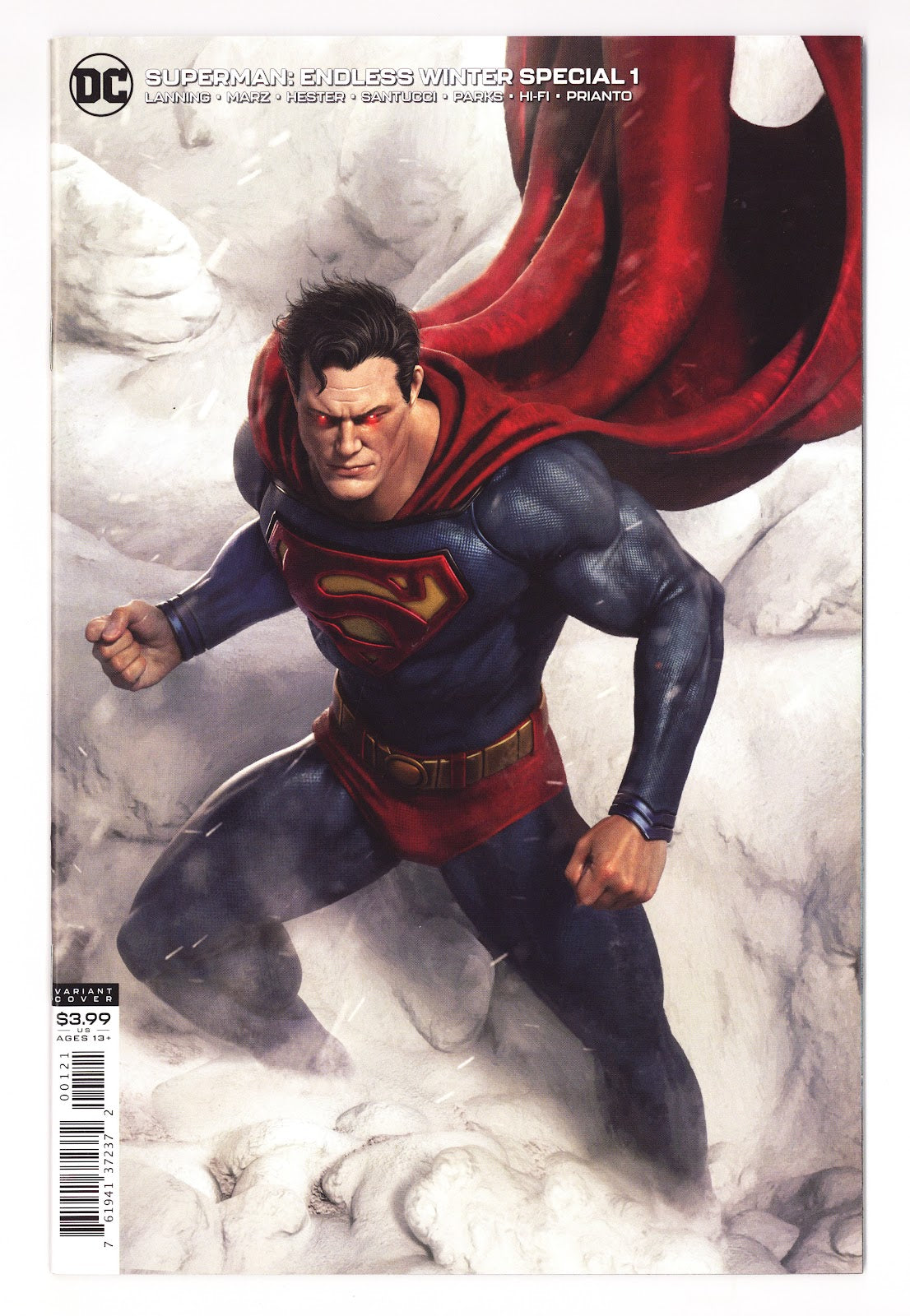 Superman: Endless Winter Special   1  High Grade   (2021) Grassetti   Variant  