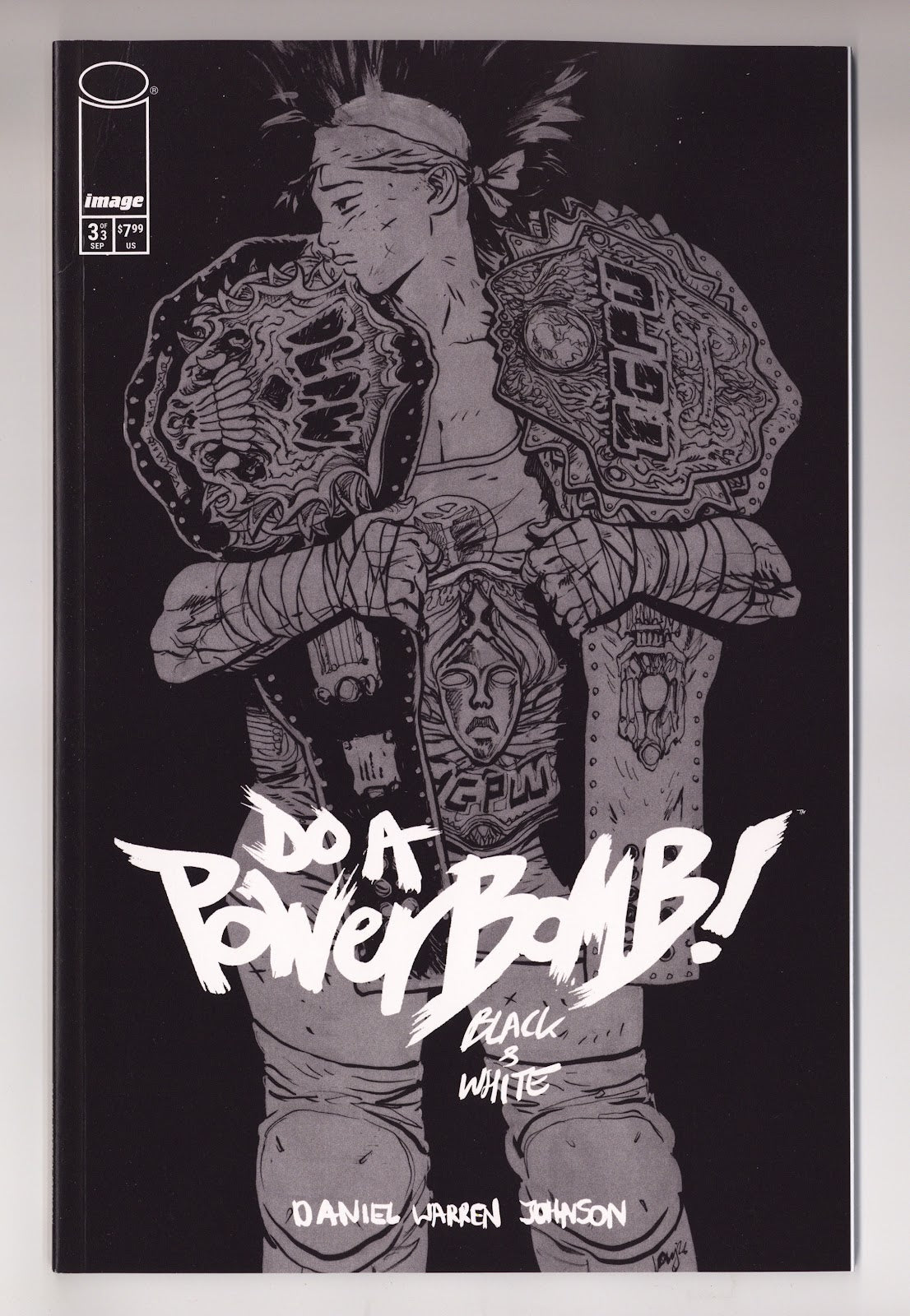 Do a Powerbomb Black and White  3    (2026)