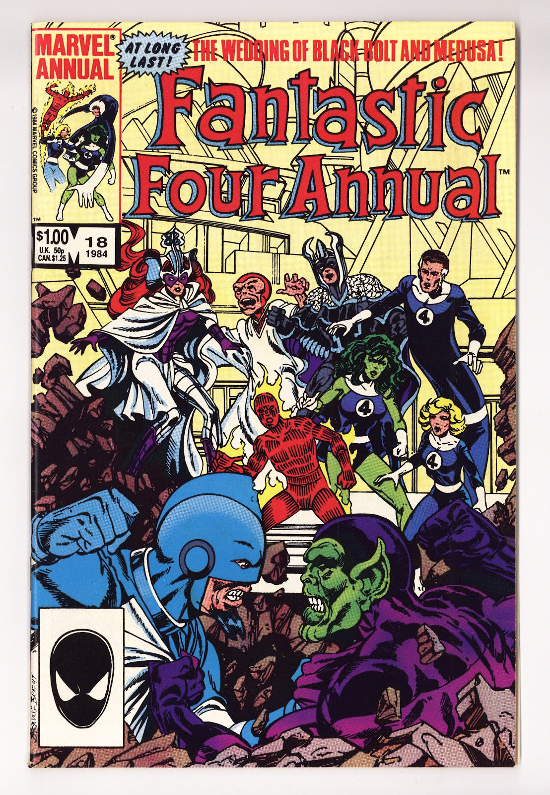 Fantastic Four Annual Vol 1 18 High Grade (1984)  