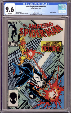 The Amazing Spider-Man Vol 1 269 CGC 9.6 (NM+) (1985)