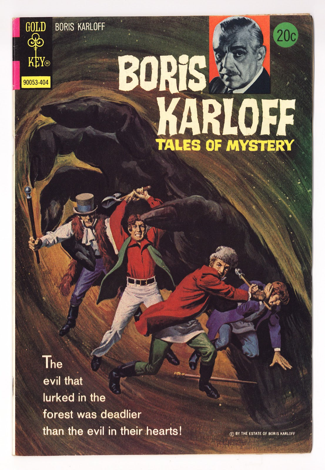 Boris Karloff Tales of Mystery   53  Mid Grade   (1974)   Gold Key  