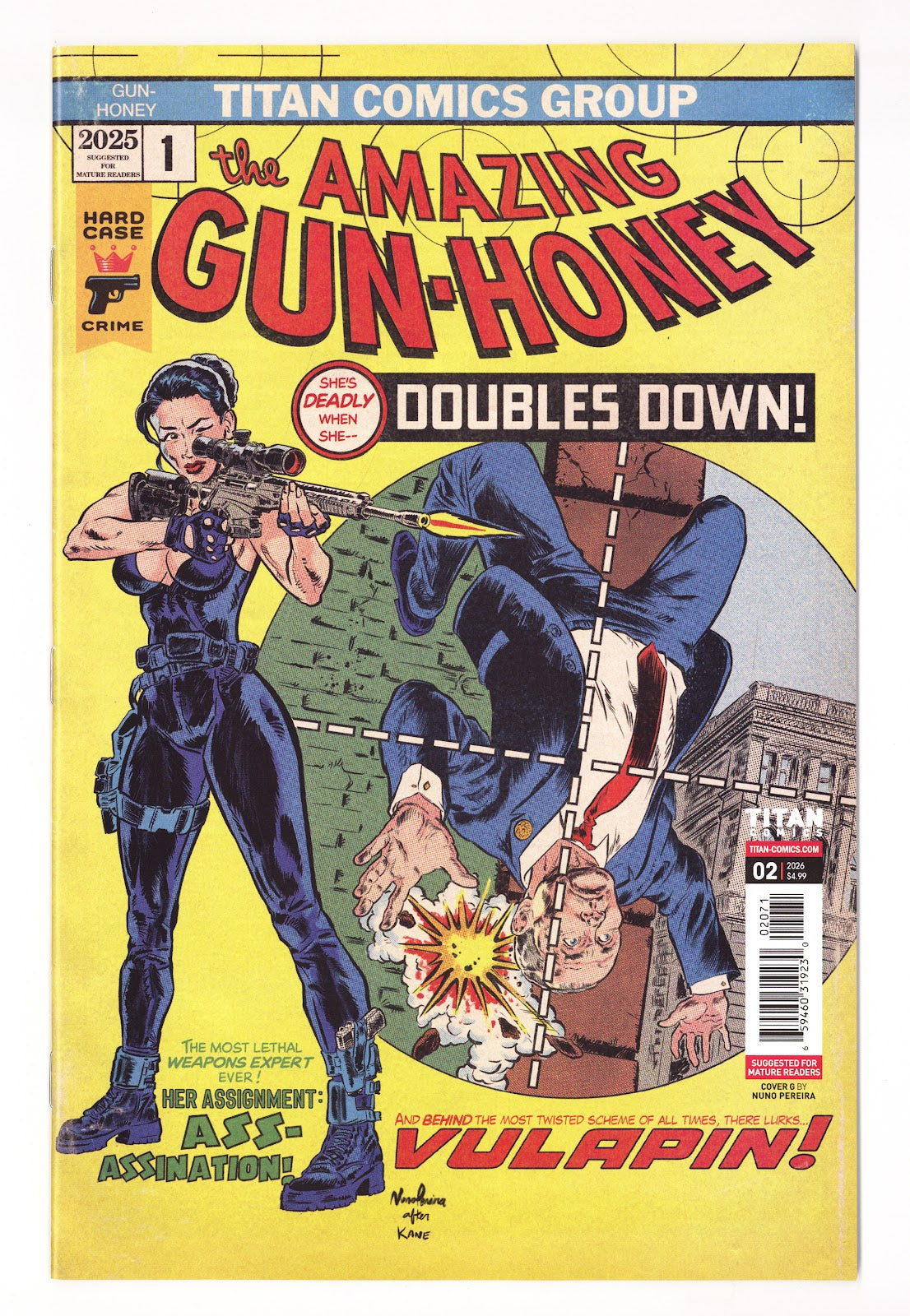 Gun Honey Doubles Down  2 Pereira  Homage Variant   (2026)