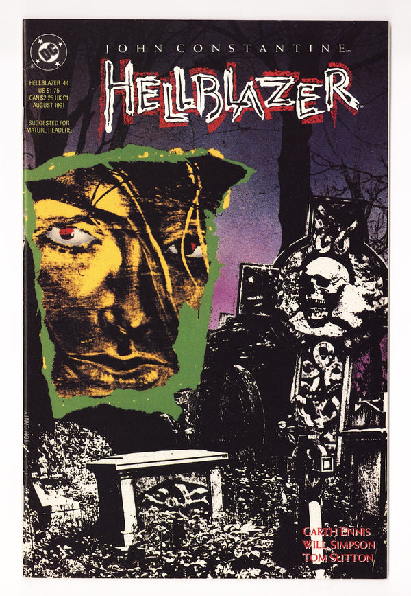 Hellblazer Vol 1 44  High Grade   (1991)
