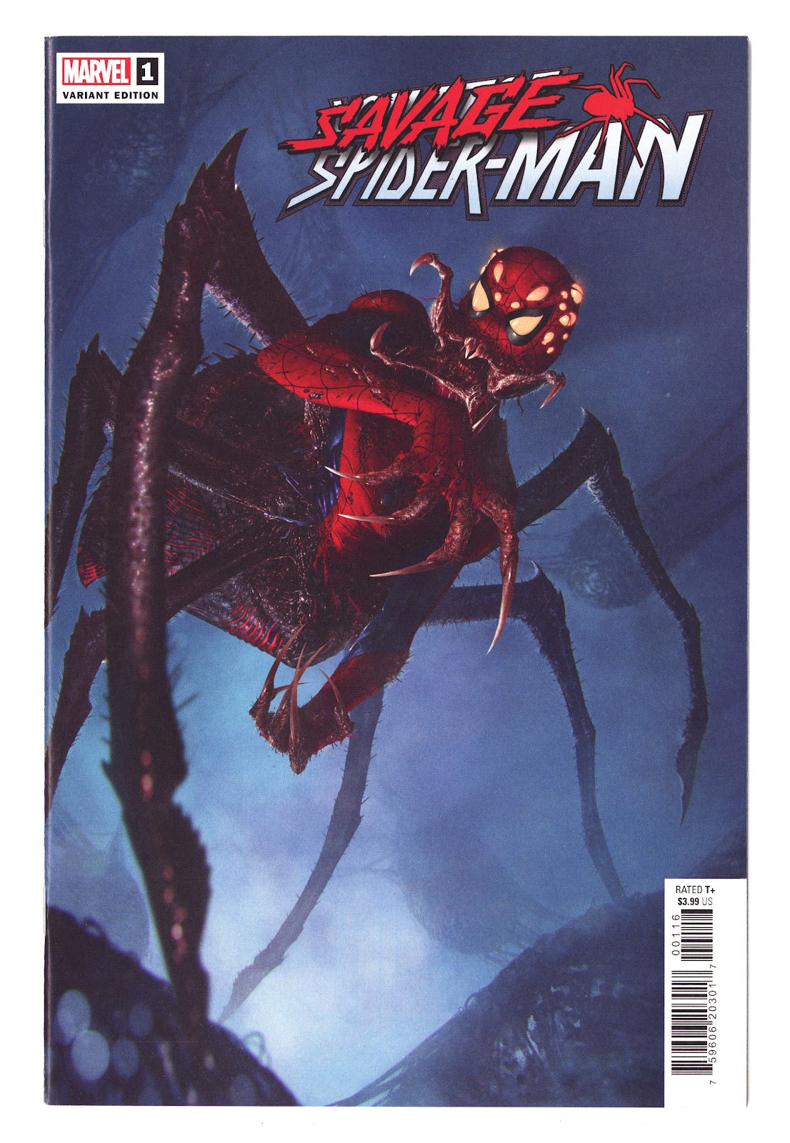 Savage Spider-Man 1 High Grade (2022) Rahzzah Incentive Variant 