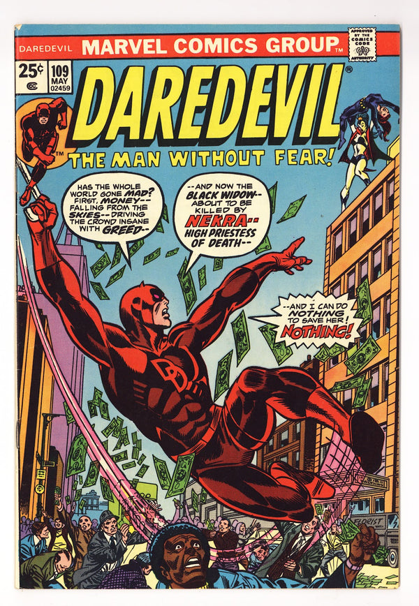 Daredevil Vol 1 109  FN/VF (7.0)   (1974)
