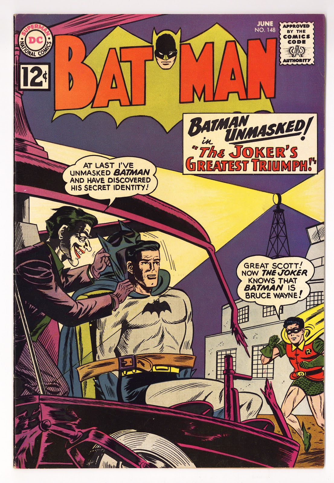 Batman Vol 1 148 VF- (7.5) (1962)  