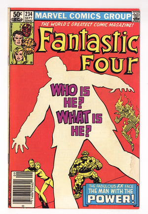Fantastic Four Vol 1 234 Low Grade (1981) Newsstand