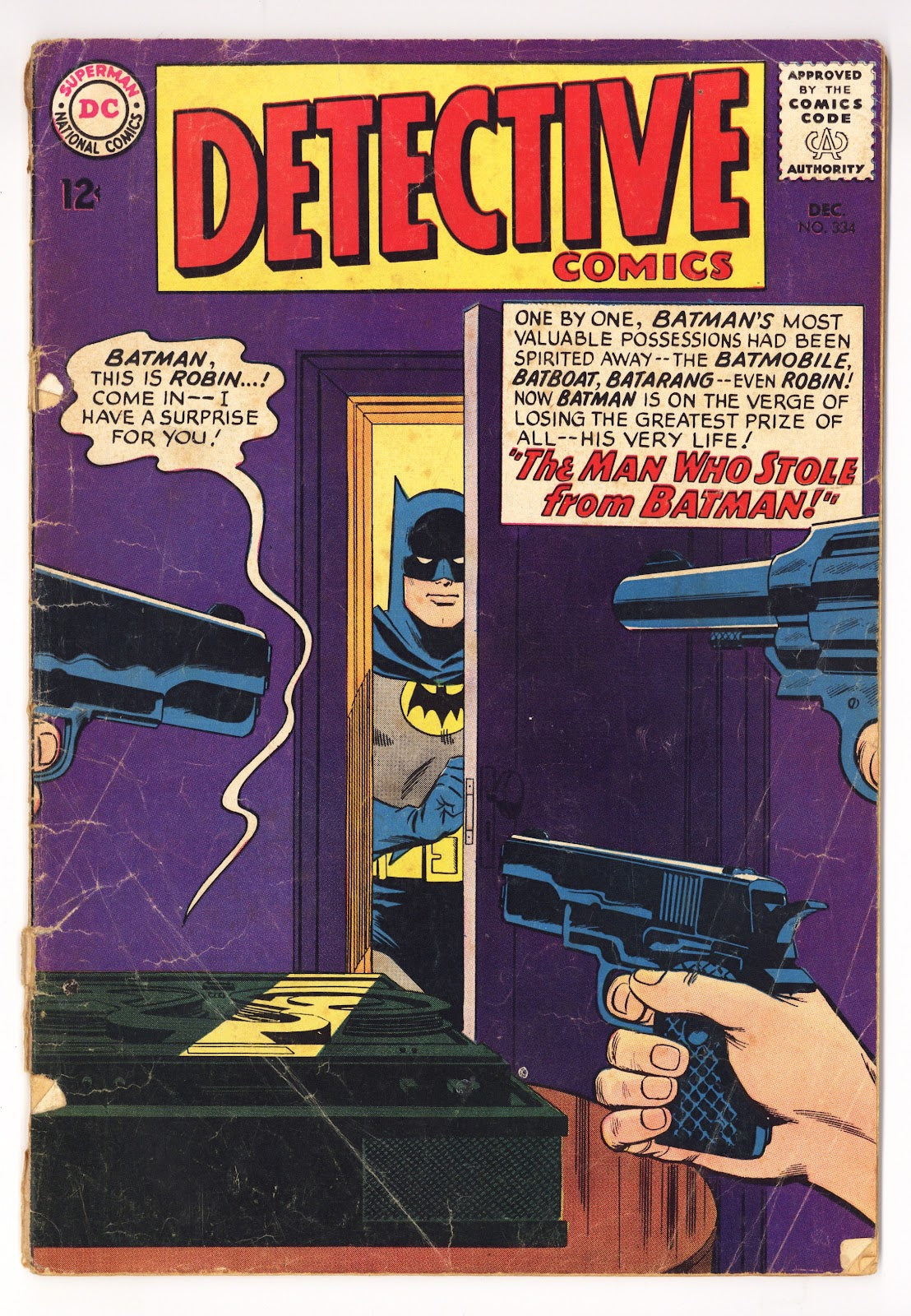 Detective Comics Vol 1 334 GD- (1.8) (1964) 