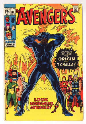 The Avengers Vol 1 87  GD/VG (3.0)   (1971)