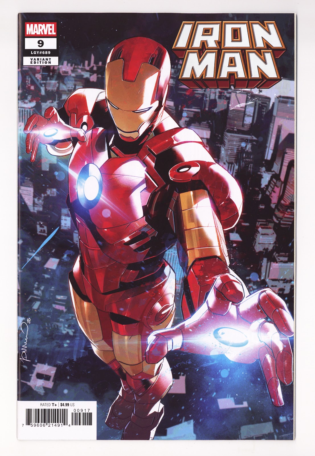 Iron Man Vol 8 9 Meo Incentive NM- (9.2) NM- (9.2) (2026)